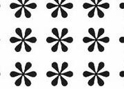 trasferibilir41 Asterischi misura 3, NERO. Trasferelli-Trasferibili R41 in fogli 9x25cm. p. 215 R41GRG823N.