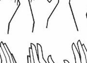 trasferibilir41 Mani, Indici, NERO. Trasferelli-Trasferibili R41 in fogli 9x25cm. p. 223 .