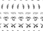 trasferibilir41 Simboli agricoli-industriali, NERO. Trasferelli-Trasferibili R41 in fogli 9x25cm .