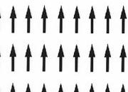 trasferibilir41 Frecce, NERO. Trasferelli-Trasferibili R41 in fogli 9x25cm. p. 240 R41GRG934N.