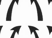 trasferibilir41 Frecce, NERO. Trasferelli-Trasferibili R41 in fogli 9x25cm. p. 240 R41GRG946N.