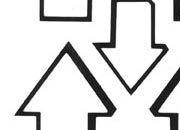 trasferibilir41 Frecce, NERO. Trasferelli-Trasferibili R41 in fogli 9x25cm. p. 243 .