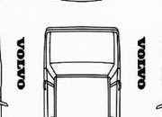 trasferibilir41 Volvo 740, NERO. Trasferelli-Trasferibili R41 in fogli 9x25cm. p. 616 .