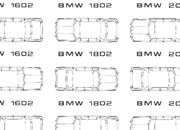trasferibilir41 BMW 1602, NERO. Trasferelli-Trasferibili R41 in fogli 9x25cm .