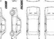 trasferibilir41 Fiat 128, NERO. Trasferelli-Trasferibili R41 in fogli 9x25cm  R41GRI1288N