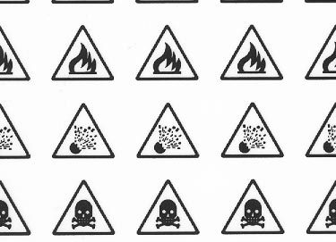 trasferibilir41 Segnaletica di sicurezza, NERO. Trasferelli-Trasferibili R41 in fogli 9x25cm .