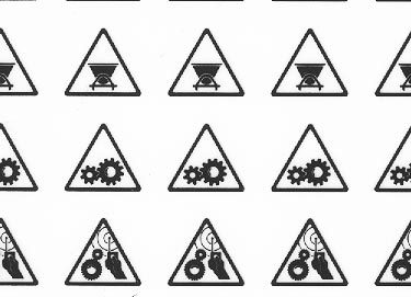 trasferibilir41 Segnaletica di sicurezza, NERO. Trasferelli-Trasferibili R41 in fogli 9x25cm .