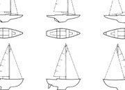 trasferibilir41 Natanti a vela, NERO. Trasferelli-Trasferibili R41 in fogli 9x25cm R41GRI306N.