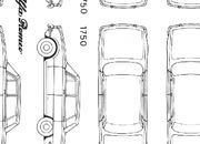 trasferibilir41 Alfa GT 2000, Alfa 1750, NERO. Trasferelli-Trasferibili R41 in fogli 9x25cm R41GRI360N.