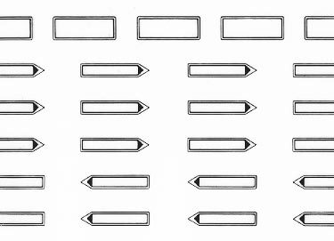 trasferibilir41 Segnaletica stradale, NERO. Trasferelli-Trasferibili R41 in fogli 9x25cm R41GRI466N.