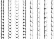 trasferibilir41 Trame tetti 1:50, NERO. Trasferelli-Trasferibili R41 in fogli 9x25cm. p. 1418 R41GRP230N.