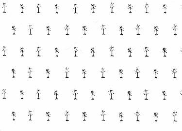 trasferibilir41 Trame Alberi, NERO. Trasferelli-Trasferibili R41 in fogli 9x25cm  R41GRP56N