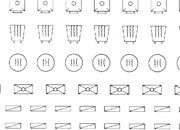 trasferibilir41 Simbologia, NERO. Trasferelli-Trasferibili R41 in fogli 9x25cm R41GRR1199N.