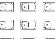 trasferibilir41 Sanitari 1:100, NERO. Trasferelli-Trasferibili R41 in fogli 9x25cm. p. 327 R41GRS1115N.