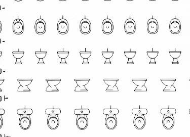 trasferibilir41 Sanitari 1:100, NERO. Trasferelli-Trasferibili R41 in fogli 9x25cm R41GRS1118N.