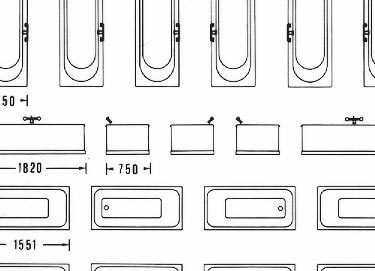 trasferibilir41 Sanitari 1:100, NERO. Trasferelli-Trasferibili R41 in fogli 9x25cm R41GRS1120N.