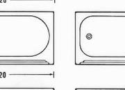 trasferibilir41 Sanitari 1:50, NERO. Trasferelli-Trasferibili R41 in fogli 9x25cm. p. 330 R41GRS1134N.