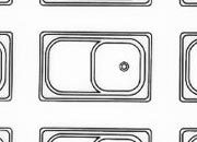 trasferibilir41 Sanitari 1:50, NERO. Trasferelli-Trasferibili R41 in fogli 9x25cm. p. 330 R41GRS1135N.
