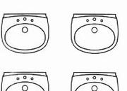 trasferibilir41 Sanitari 1:50, NERO. Trasferelli-Trasferibili R41 in fogli 9x25cm. p. 328 R41GRS1138N.