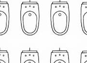 trasferibilir41 Sanitari 1:50, NERO. Trasferelli-Trasferibili R41 in fogli 9x25cm. p. 328 R41GRS1141N.