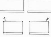 trasferibilir41 Sanitari 1:50, NERO. Trasferelli-Trasferibili R41 in fogli 9x25cm. p. 328 R41GRS1143N.