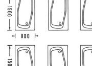 trasferibilir41 Sanitari 1:100, NERO. Trasferelli-Trasferibili R41 in fogli 9x25cm. p. 327 R41GRS384n.