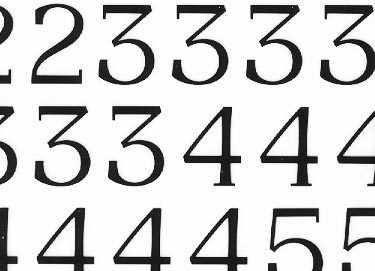 trasferibilir41 13,1mm, NERO. Trasferelli-Trasferibili R41 in fogli 9x25cm. Numeri  Orbital ST R41LNST1480N.