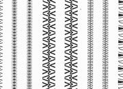 trasferibilir41 Trame Autoadesive,  cornici, NERO. In fogli 25x35cm R41T33419N.