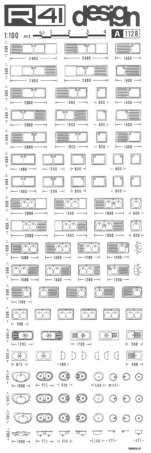 trasferibilir41 Cucine, 1:100, NERO. Trasferelli-Trasferibili R41 in fogli 9x25cm .