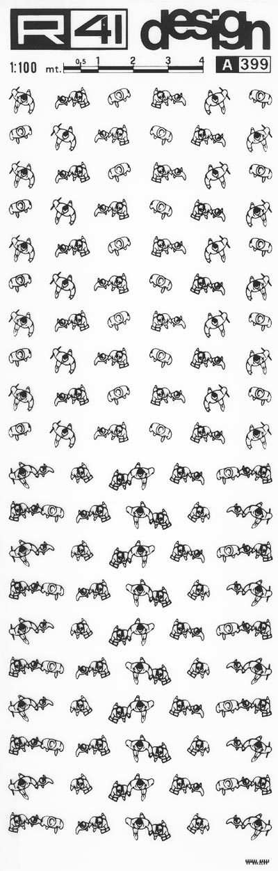 trasferibilir41 Figure umane 1:100, NERO. Trasferelli-Trasferibili R41 in fogli 9x25cm. p. 336 .