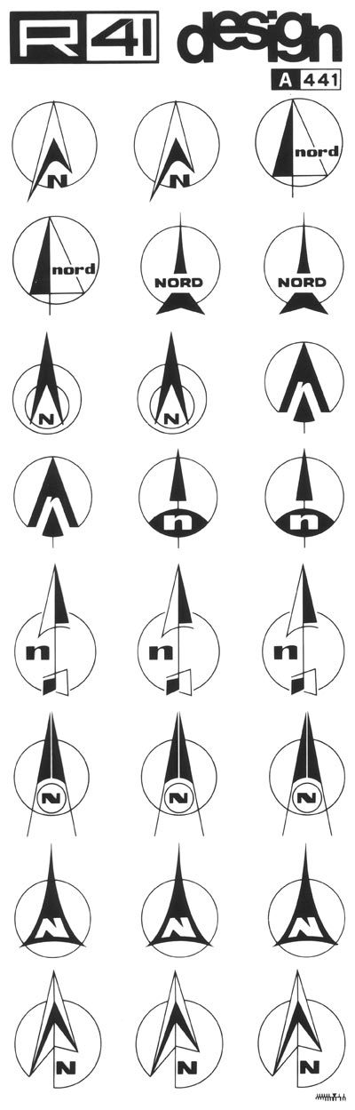 trasferibilir41 Nord, NERO. Trasferelli-Trasferibili R41 in fogli 9x25cm. p. 311 .