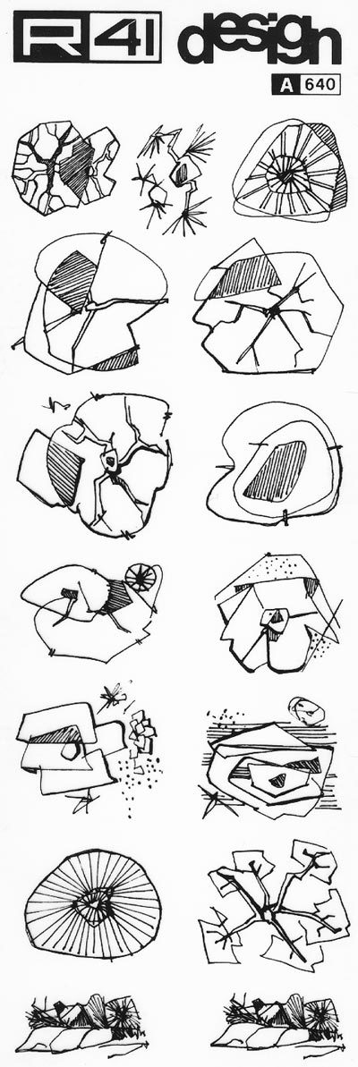 trasferibilir41 Alberi in pianta, NERO. Trasferelli-Trasferibili R41 in fogli 9x25cm. p. 338 .