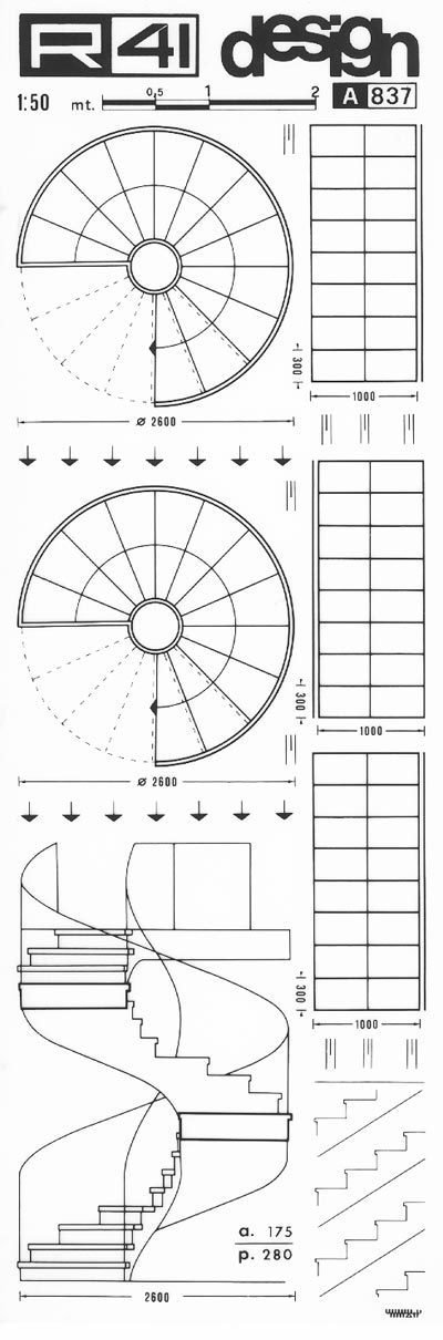 trasferibilir41 Scale in pianta, NERO. Trasferelli-Trasferibili R41 in fogli 9x25cm. p. 313 .