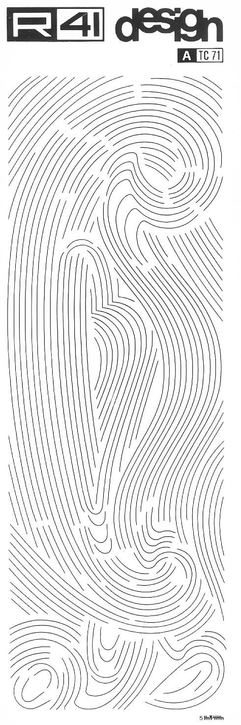 trasferibilir41 curvilinee, NERO. Trasferelli-Trasferibili R41 in fogli 9x25cm .