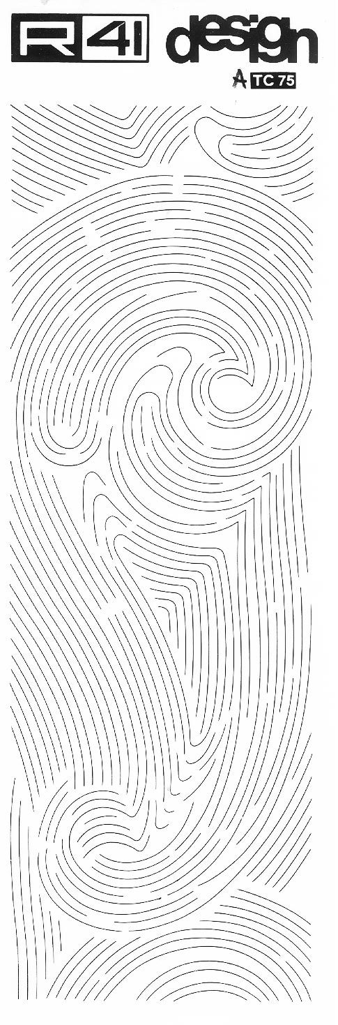 trasferibilir41 curvilinee, NERO. Trasferelli-Trasferibili R41 in fogli 9x25cm .