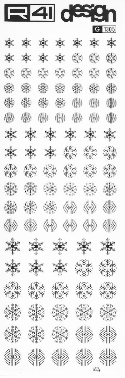 trasferibilir41 Asterischi, NERO. Trasferelli-Trasferibili R41 in fogli 9x25cm. p. 216 .