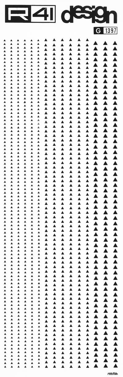 trasferibilir41 Frecce, NERO. Trasferelli-Trasferibili R41 in fogli 9x25cm. p. 239 .
