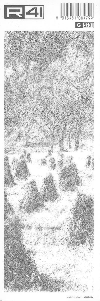 trasferibilir41 Alberi, NERO. Trasferelli-Trasferibili R41 in fogli 9x25cm .