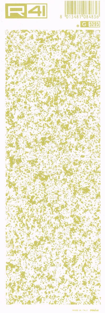trasferibilir41 Rocce, ORO. Trasferelli-Trasferibili R41 in fogli 9x25cm .