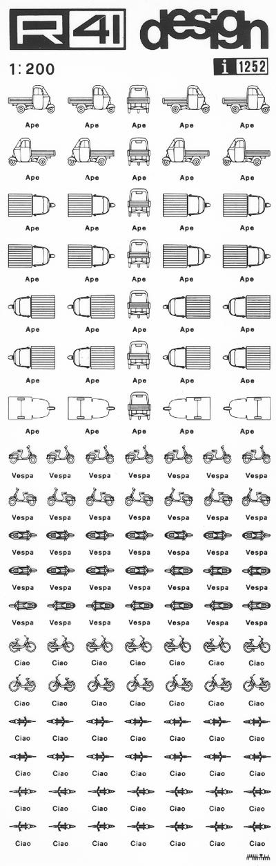 trasferibilir41 Cicli-motocicli, NERO. Trasferelli-Trasferibili R41 in fogli 9x25cm .