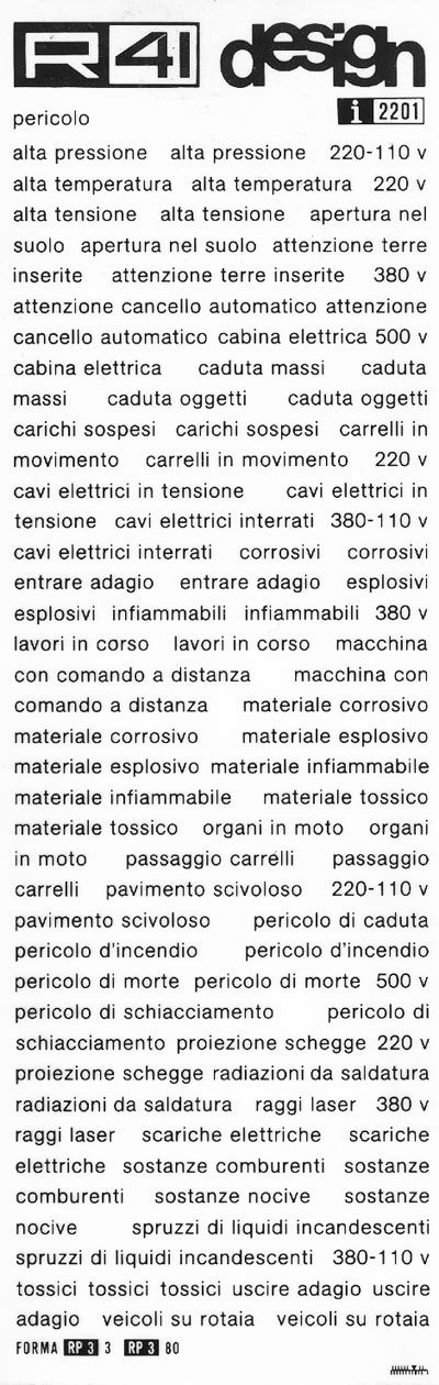 trasferibilir41 Nomenclatura, NERO. Trasferelli-Trasferibili R41 in fogli 9x25cm .