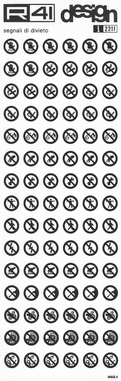trasferibilir41 Segnaletica di sicurezza, NERO. Trasferelli-Trasferibili R41 in fogli 9x25cm .