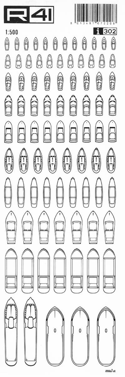 trasferibilir41 Natanti a vela, NERO. Trasferelli-Trasferibili R41 in fogli 9x25cm .