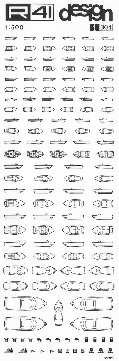 trasferibilir41 Natanti a vela, NERO. Trasferelli-Trasferibili R41 in fogli 9x25cm .