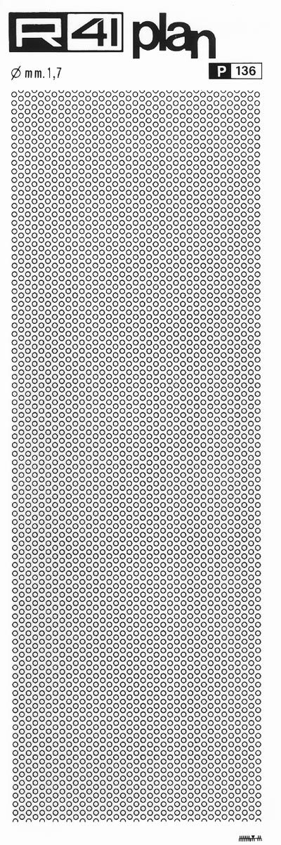 trasferibilir41 Cerchi, mm. 1,7, NERO. Trasferelli-Trasferibili R41 in fogli 9x25cm. p. 1406 .