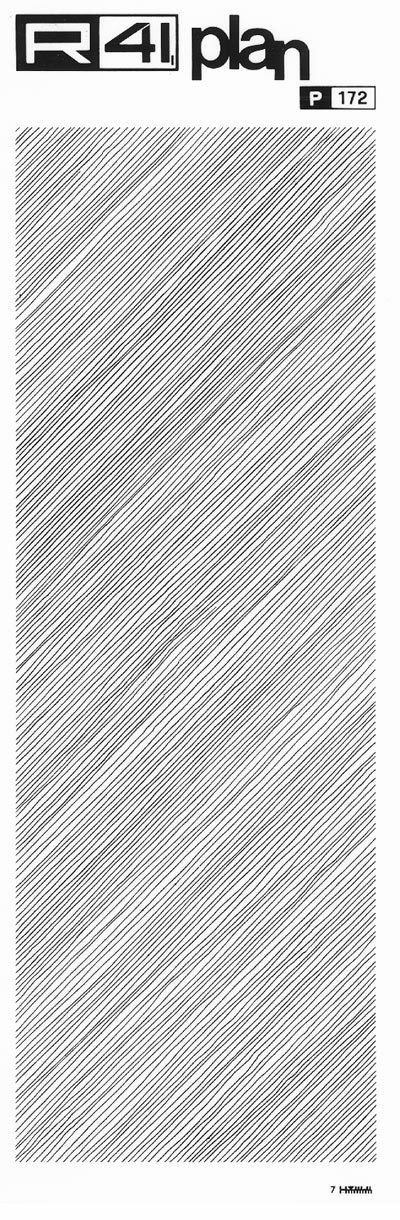 trasferibilir41 Trame Linee 13, NERO. Trasferelli-Trasferibili R41 in fogli 9x25cm. p. 1409 .