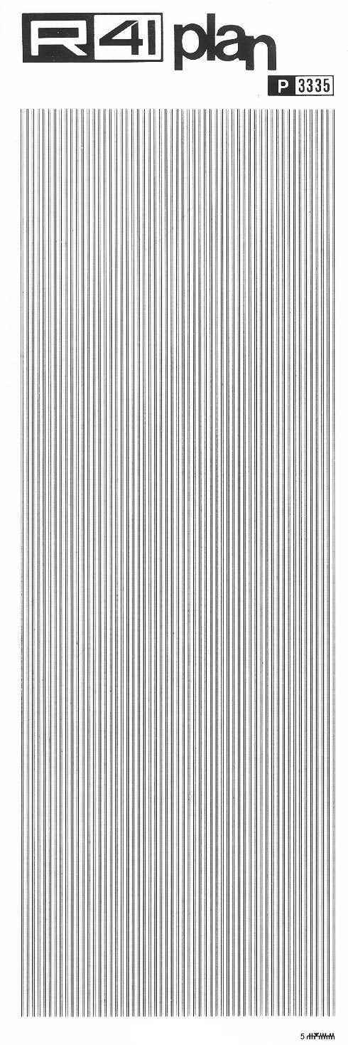 trasferibilir41 Trame Linee, NERO. Trasferelli-Trasferibili R41 in fogli 9x25cm .