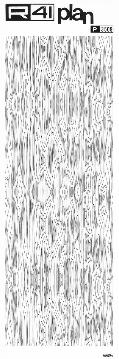 trasferibilir41 Trame Linee, NERO. Trasferelli-Trasferibili R41 in fogli 9x25cm. p. 1409 .