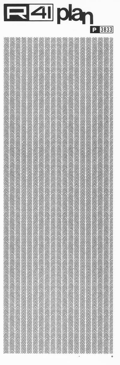 trasferibilir41 Trame, NERO. Trasferelli-Trasferibili R41 in fogli 9x25cm. p. 1404 .