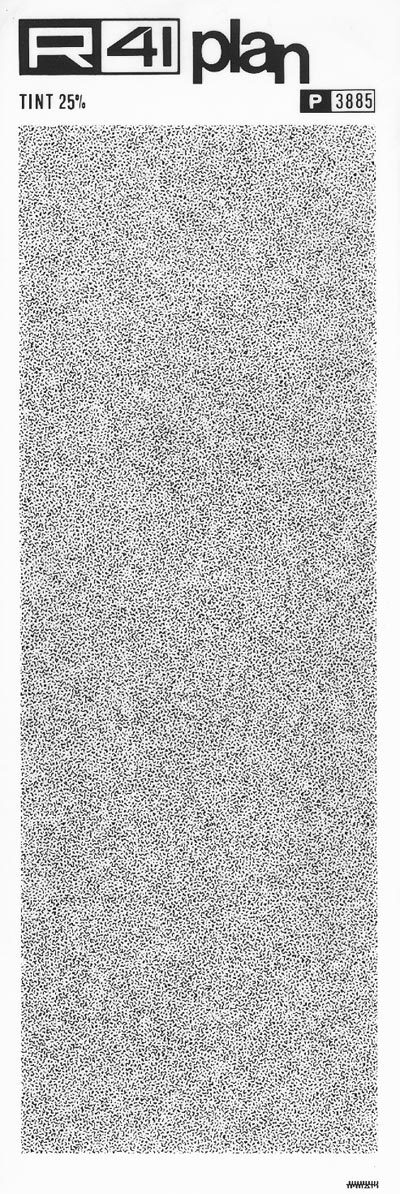 trasferibilir41 Fondi, NERO. Trasferelli-Trasferibili R41 in fogli 9x25cm. p. 1404 .